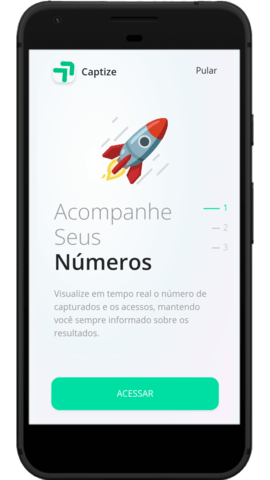 Tela de Onbording do App